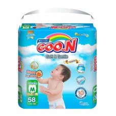 Bỉm - Tã quần Goon Soft & Gentle size M 58 miếng ( dành cho bé 7 - 12 kg)