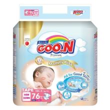 Bỉm - Tã dán Goon Mommy Kiss size Newborn 76 miếng (cho bé dưới 5kg)